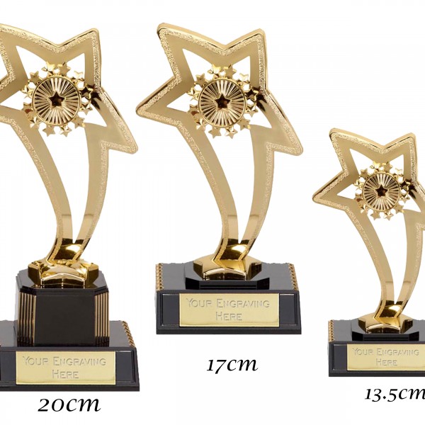 Curved Star Trophy